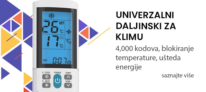 Univerzalni daljinski upravljač za klima uređaje