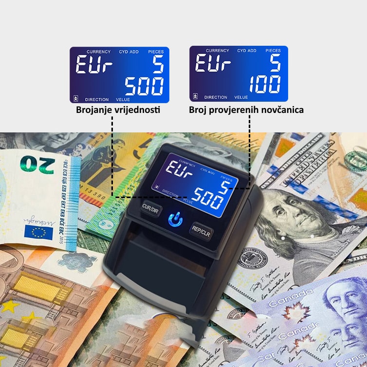 Elektronski detektor AL 130A funkcije